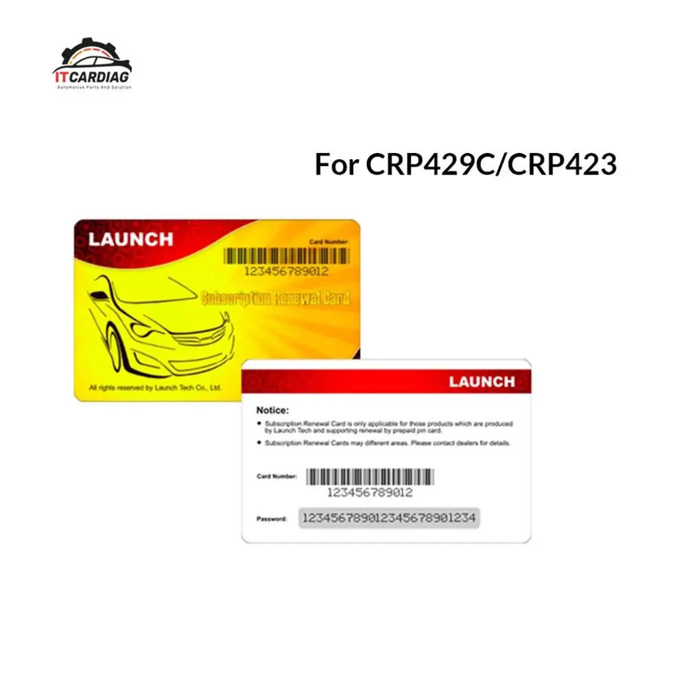 

LAUNCH Pin card software update card support for X431 CRP429C / X431 CRP423 / CRP909 / CRP909E / CRP909X