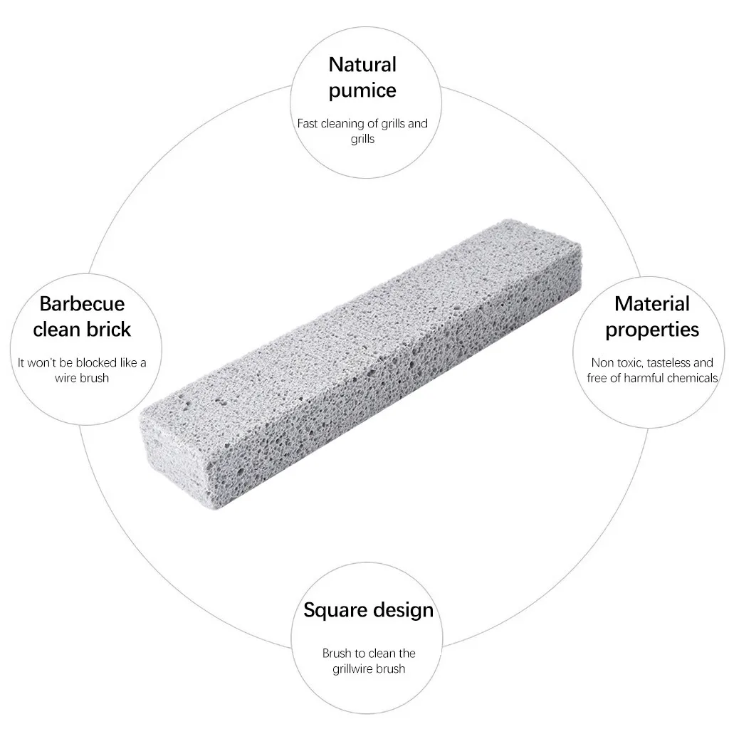 Многофункциональная щетка для чистки барбекю очиститель кирпичей гриля скребок