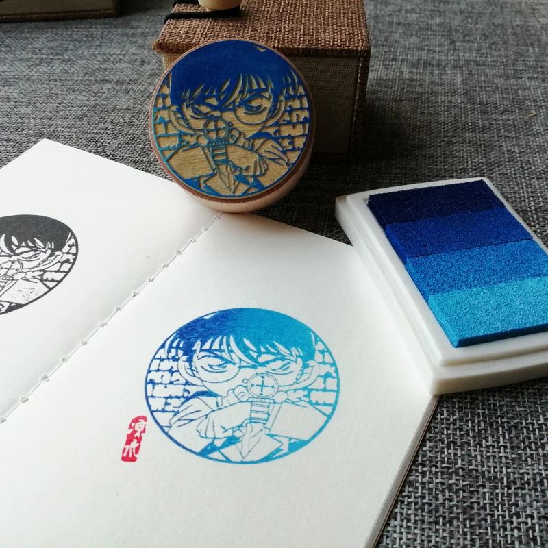 Аниме Детектив Конан Дерево Печать косплей реквизит мультфильм Kaitou Kiddo головные