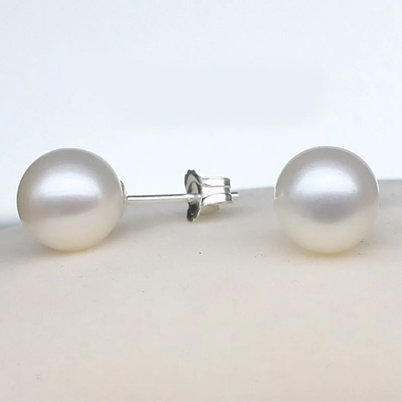 Женские серьги-гвоздики с жемчугом LEKANI серьги из 925 пробы и серебра в Корейском