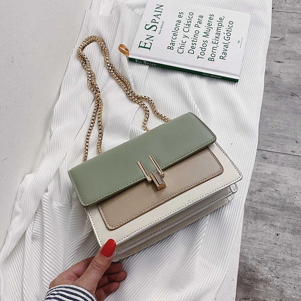 Роскошные дизайнерские сумки через плечо для женщин клапаном 2020 Сумки из