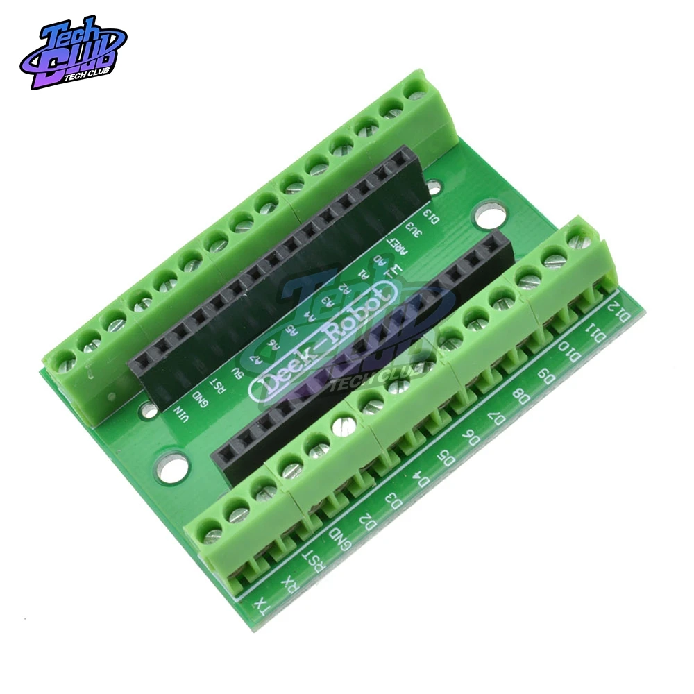 Плата расширения для контроллера NANO V3.0 простая Расширительная пластина Arduino AVR