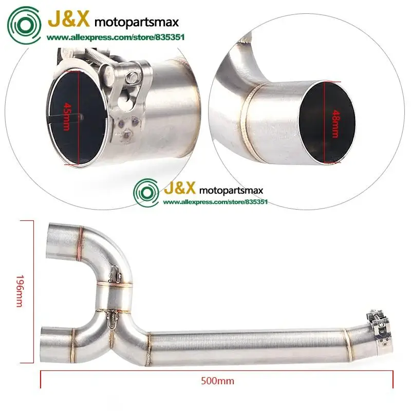 Выхлопной глушитель для мотоцикла FZ6S FZ6N полная система без шнуровки