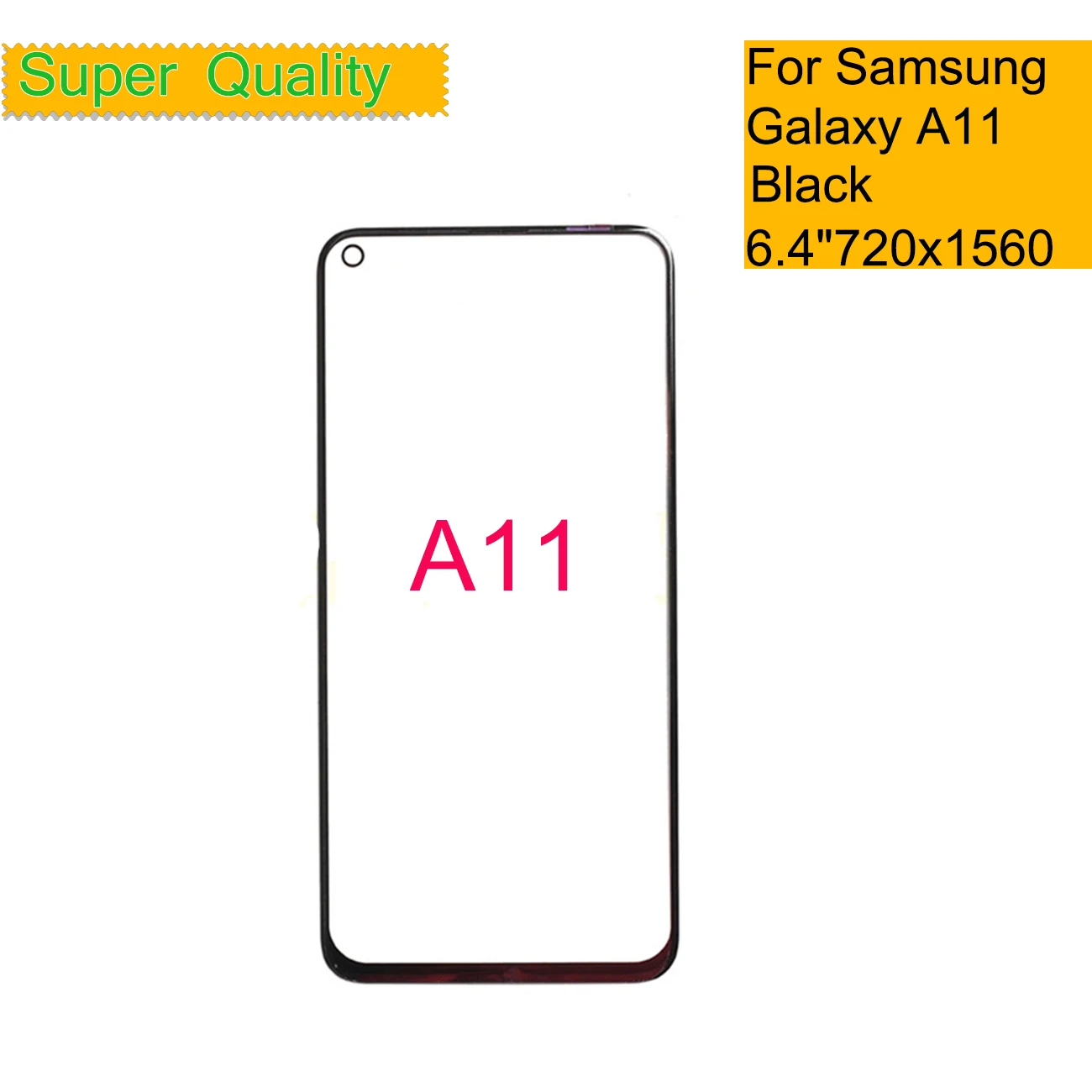 Сменный сенсорный экран для Samsung Galaxy A11 передняя стеклянная панель Внешний ЖК