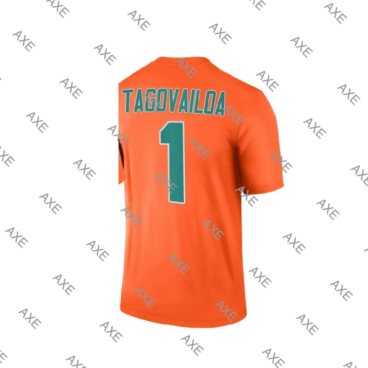 

Мужская футболка Майами с вышивкой и надписью «Американский футбол»