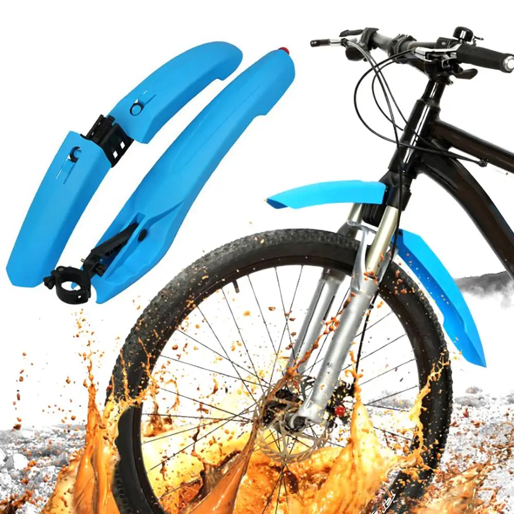 

Bike Fender Bicycle Taillight fender Cycling Mountain Bike Mud Guards Mtb Mudguard 3 Colors Wings For Bicycle Bike Accessories