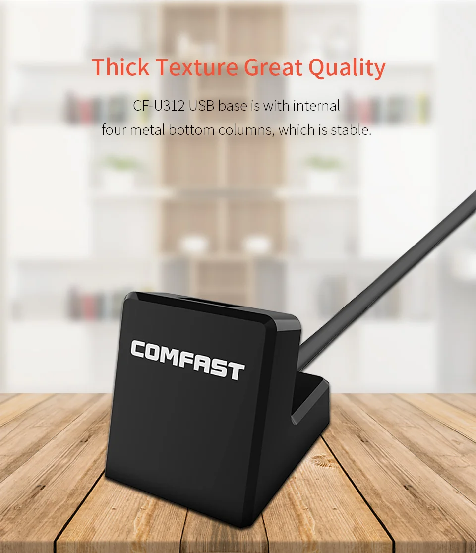 High Speed Comfast U312 USB 3.0 Extension Cable base With Booster Repeater Extender 1.2M extension cable for speed usb wif | Компьютеры и