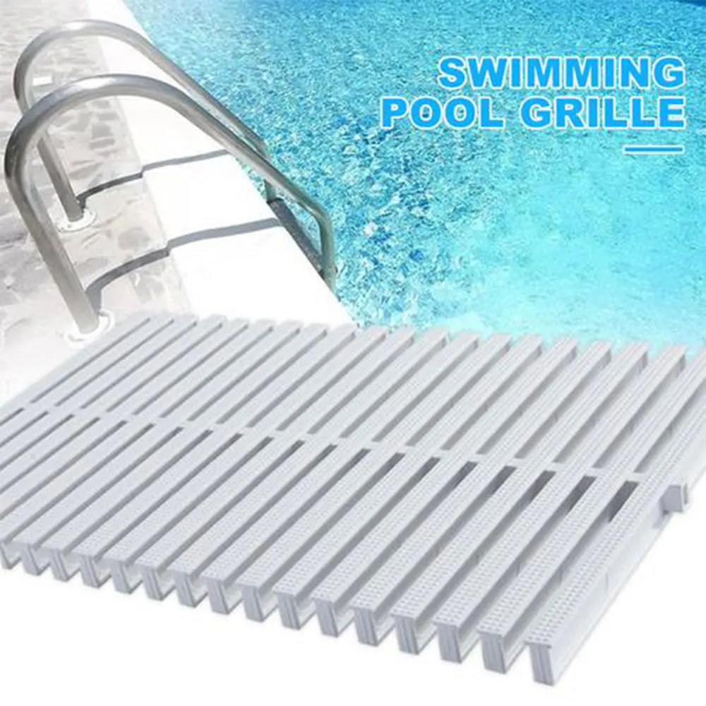 

Swimming Pool Overflow Grid Non-slip Board Swimming Pool Water Drain Grille Swimming Pool Equipment Accessories Fast delivery