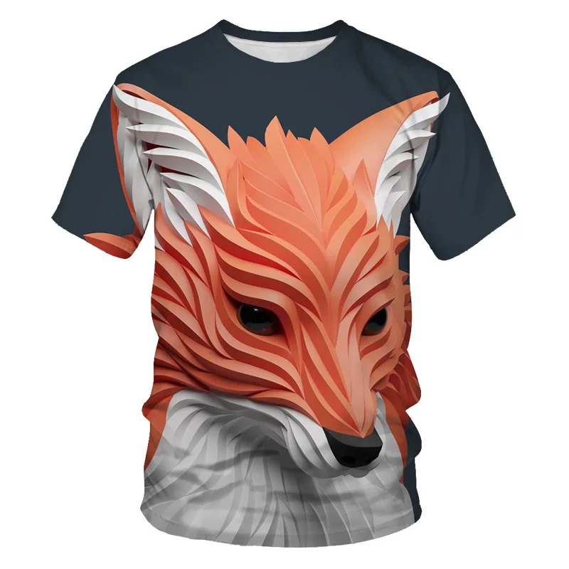 Футболка мужская и женская с 3D-принтом модная Уличная Повседневная Свободная