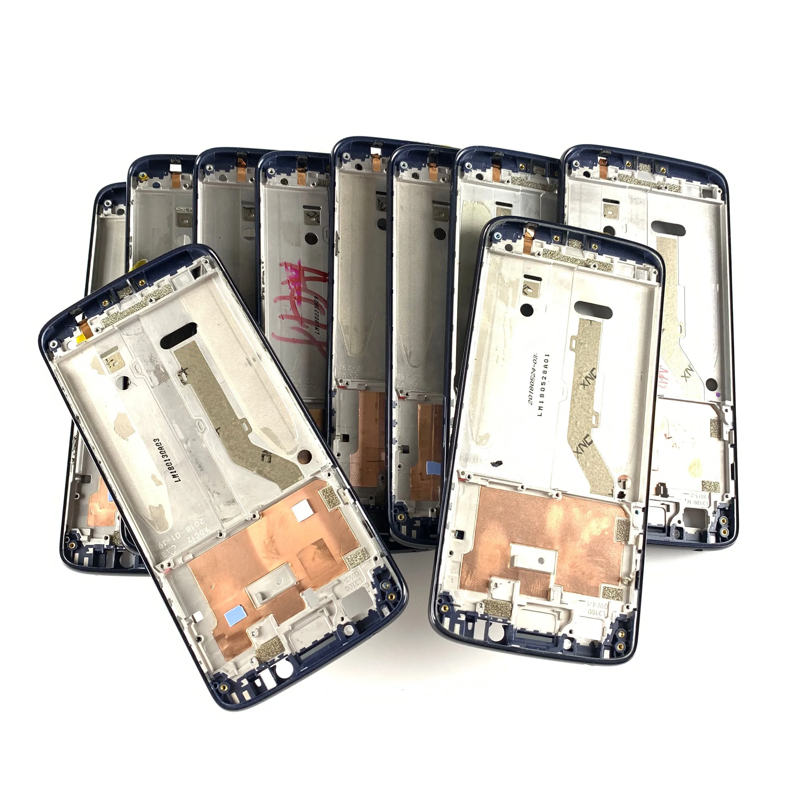 

10 Piece/lot for MOTO G6 Play G6 Plus Middle Frame Midplate Bezel Chassis Housing Parts G8 G8 Plus G9 G9 Play G9 Plus