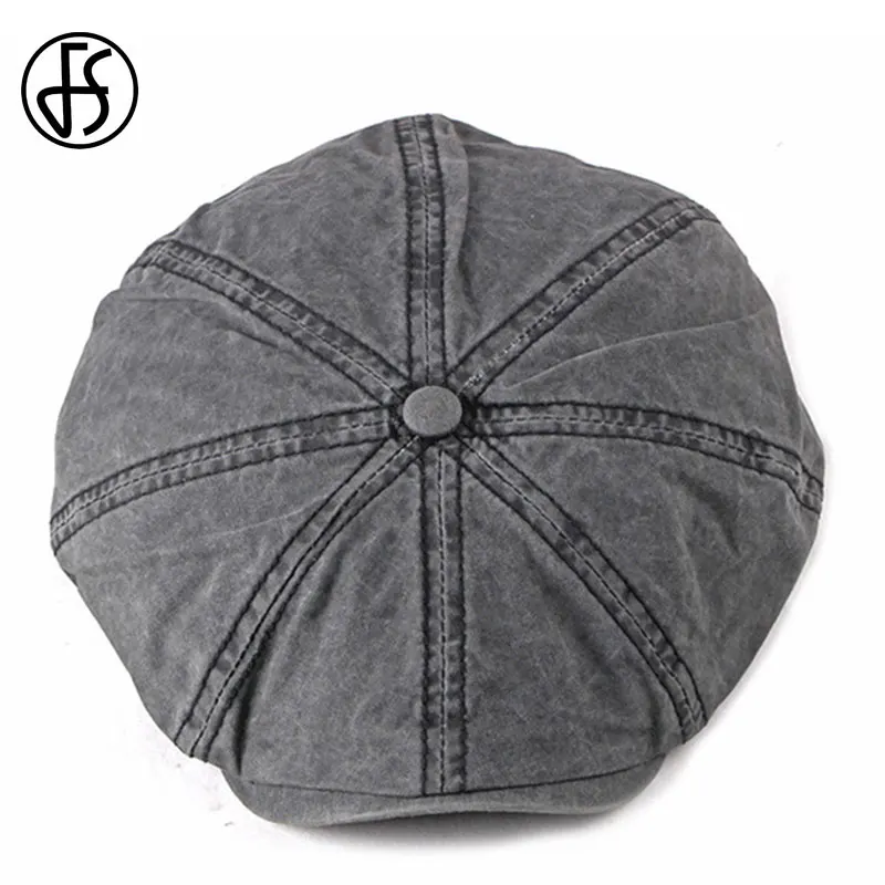 FS Армейский зеленый берет Повседневное Восьмиугольные шляпы для Для мужчин с