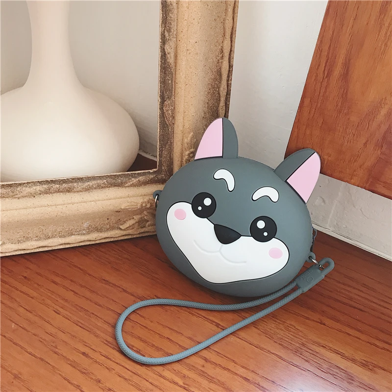 Q UNCLE Inventive милые Мультяшные мини сумки подарок для девочек Силиконовый Модный