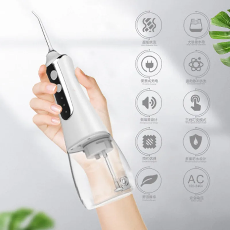 

Ultrasonic Tooth Electric Cleaner Irrigador Dental Water Flosser Waterpulse Machine professional Water Jet Teeth Deep Cleanging