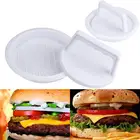 Кухонный инструмент круглая форма пресс для гамбургеров из пищевого пластика пресс для гамбургеров мяса говядины гриля гамбургеров форма для приготовления котлет