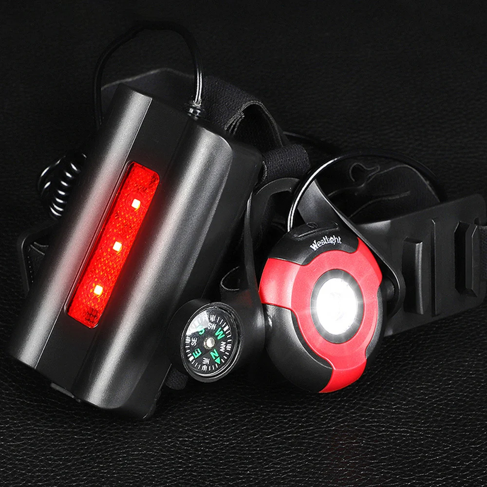 

Outdoor Sports Running Light With Compass Waterproof Night Running Light