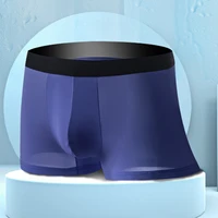 brand mens underwear 3a antibacterial underpants ice silk men boxer shorts moisture absorbent elastic male pantie