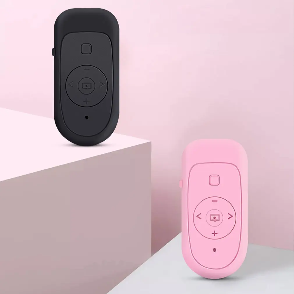 

Remote Control Shutter Compact Self-timer Button Selfie Shutter For Phone Ring Light Tripod Travel Taking Photoes Dropshipping