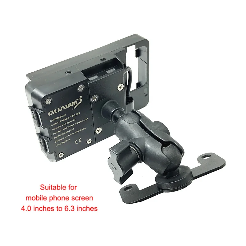 Мотоциклетное Зарядное устройство USB мобильный телефон держатель 4 0-6 3 дюйма