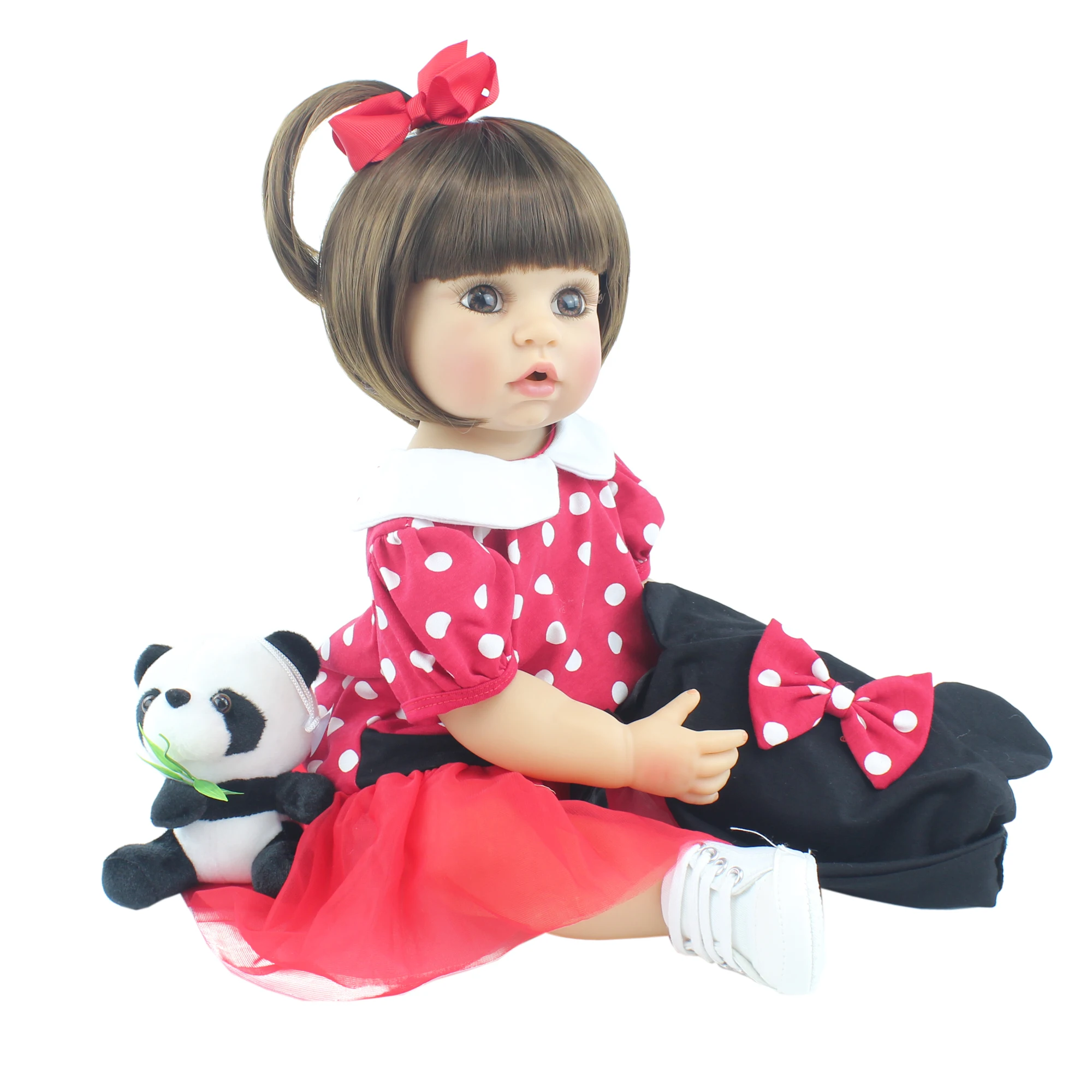 Кукла реборн силиконовая мягкая виниловая кукла-принцесса подарок на день