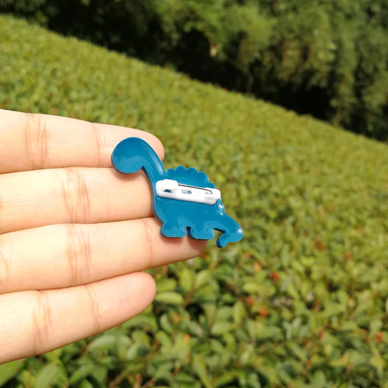 Nengdou R46 значки динозавра с животными для одежды кавайная булавка детей Милая