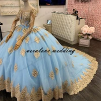 ball gown quinceanera dresses 2021 gold appliques beads sweet 16 dress party wear princess gowns xv a%c3%b1os vestidos de 15 a%c3%b1os