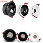 Встраиваемые антибликосветодиодный светодиодные светильники, 3 типа, 9 Вт12 Вт15 Вт18 Вт20 Вт24 Вт