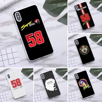 super sic 58 tribute marco shilouette phone case for iphone 12 mini 11 pro max x xr xs 8 7 6s plus candy white silicone cases