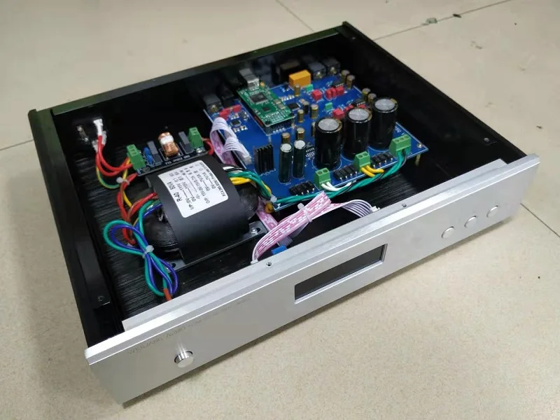 WEILIANG аудио DC-100 двухъядерный AK4497EQ DAC декодер Amanero USB интерфейс CSR8675 Bluetooth 5,0