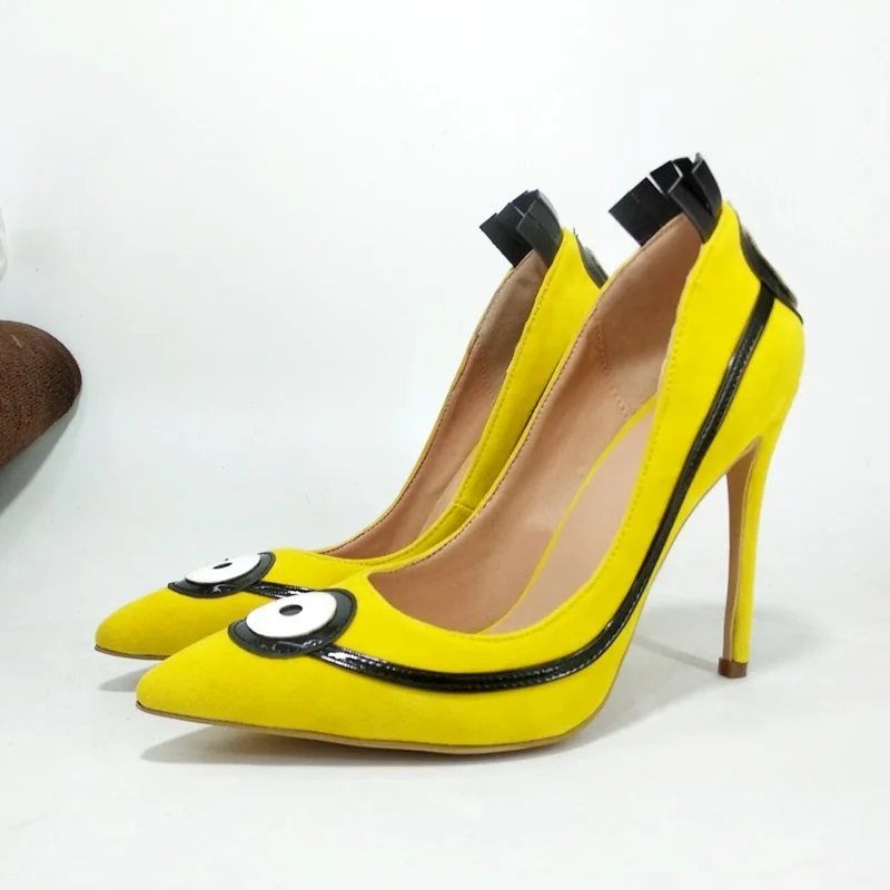 

Модный принт глаза Женская танцевальная обувь с граффити красочные вечерние свадебные туфли большого размера; Пикантные женские туфли с ос...