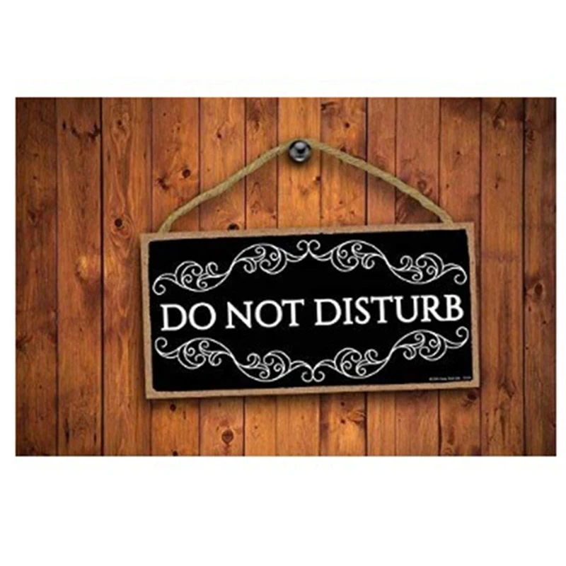 Черная дверная вешалка для встреч не беспокоить аксессуары дома и офиса табличка