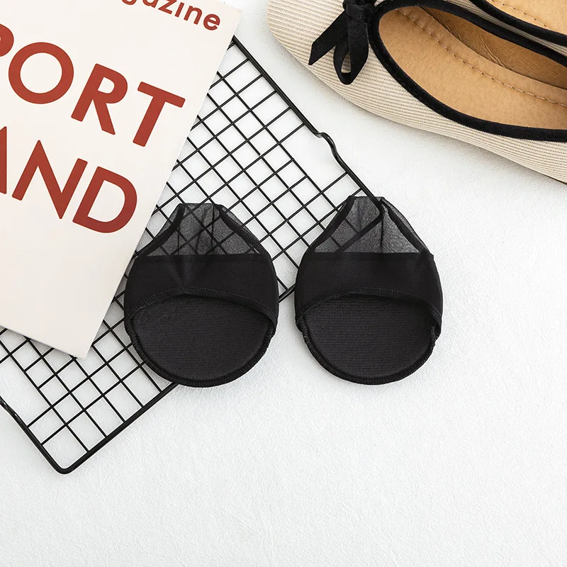 Носки женские на высоком каблуке Нескользящие незаметные модные от пота летние |