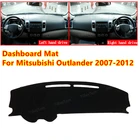 Противоскользящий коврик для приборной панели автомобиля Mitsubishi Outlander 2007-2012