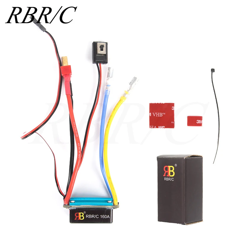 

RBR/C160A Brushed two-way ESC, water-cooled ESC, boat model, off-road climbing car toy accessories R699