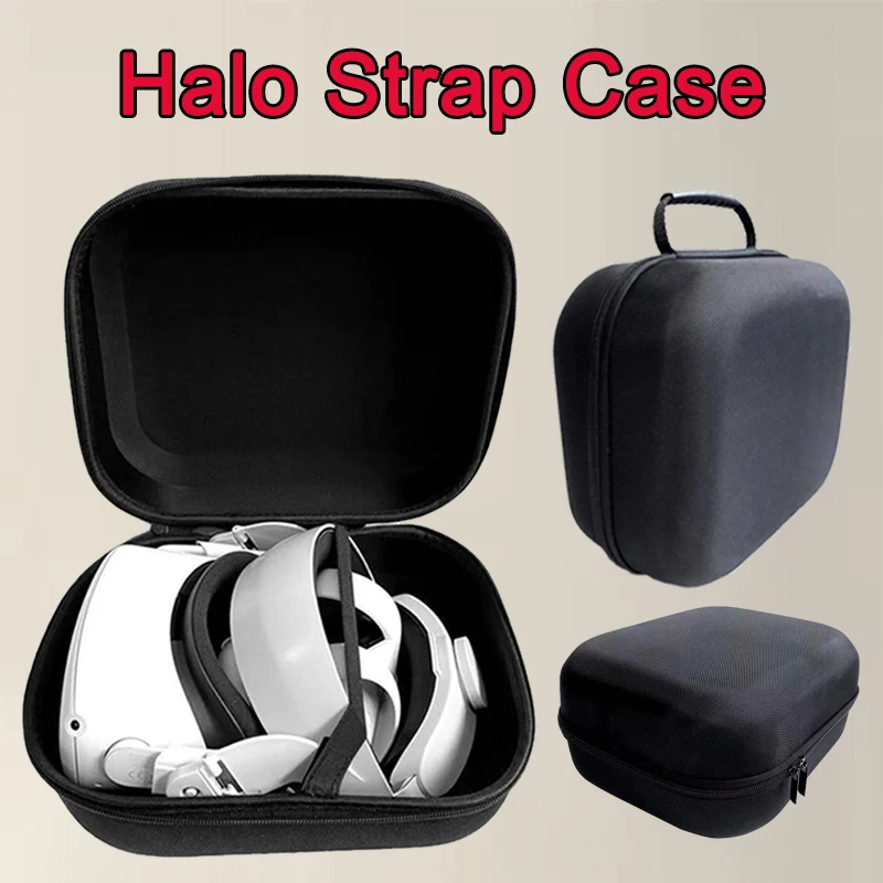 Чехол Halo Strap для Oculus Quest 2 EVA жесткий портативный дорожный хранения чехол Mod