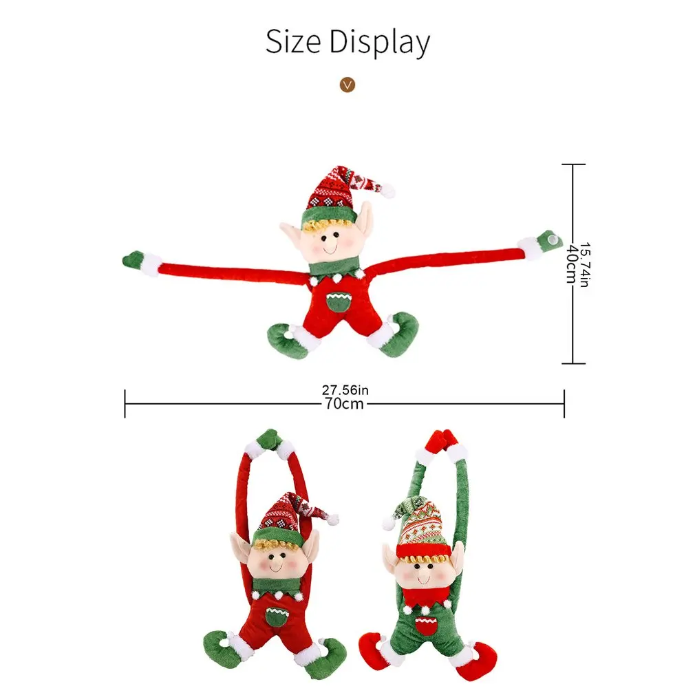 

Christmas Calendar Merry Christmas Decorations For Home Noel Xmas New Year Gifts Santa Claus Dolls Kids Toys Curtain Decoration