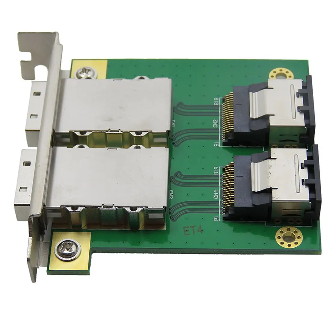 XT XINTE Mini SAS 36P 26P PCI плата адаптера (двойная) внутренняя SFF8087 для внешней 8088 карты с монтажной пластиной PCI|Платы