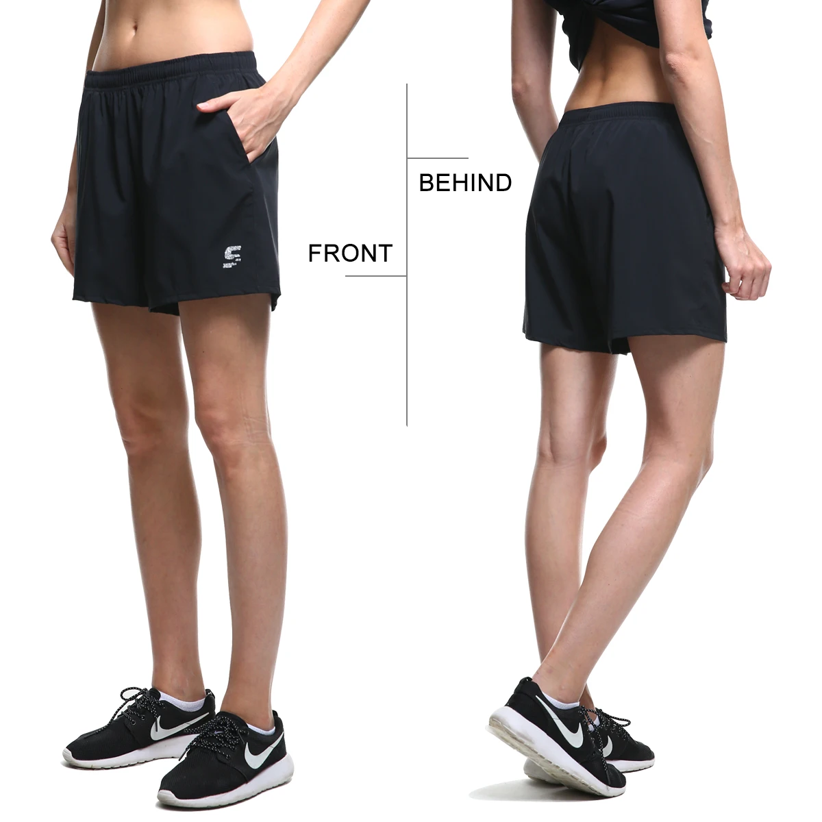 

Women Summer Gym Shorts Fitness Running Biker Workout Yoga Short Gym Sport Quick Dry Spandex Athletic Pants with Pocket Women