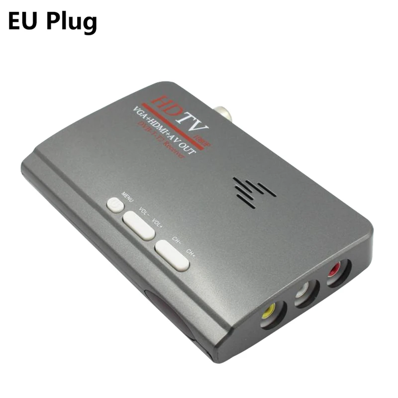 2018 Новый Цифровой HDMI DVB-T/T2 dvbt2 TV VGA преобразователь модного приемника | Электроника