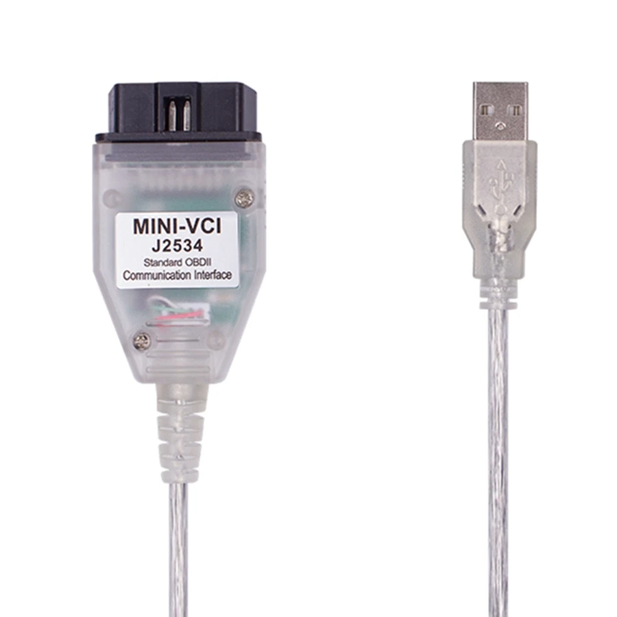 Лучшая реальная прошивка MINI VCI V2.0.4 новейшая V15.00.028 для Toyota j2534 K + DCAN поддерживает