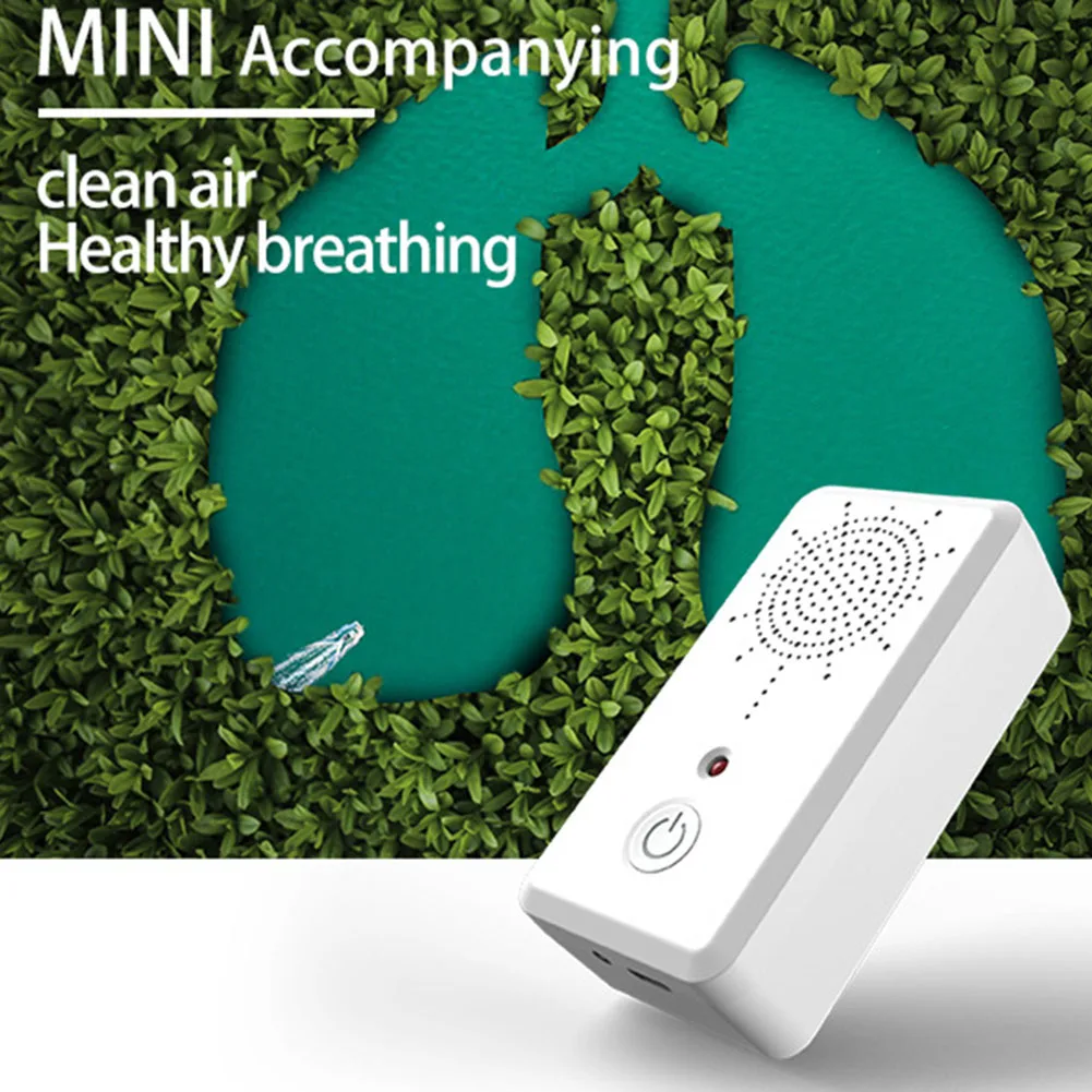 portable wearable negative ion air purifier car interior clearing dust removal necklace home office mini health breathing device free global shipping