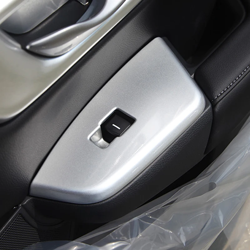 

CarManGo for Honda CR-V 5th 2017-2020 Car Auto window lift button frame sticker cover Sitcker decoration trim Accessories