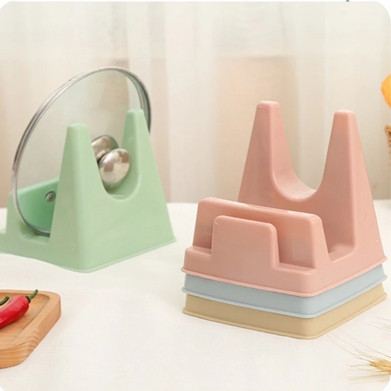 

Plastic Spoon Rest Kitchen Organizer Fork Spatula Rack Spoon Tableware Storage Rack Spoon Pot Lid