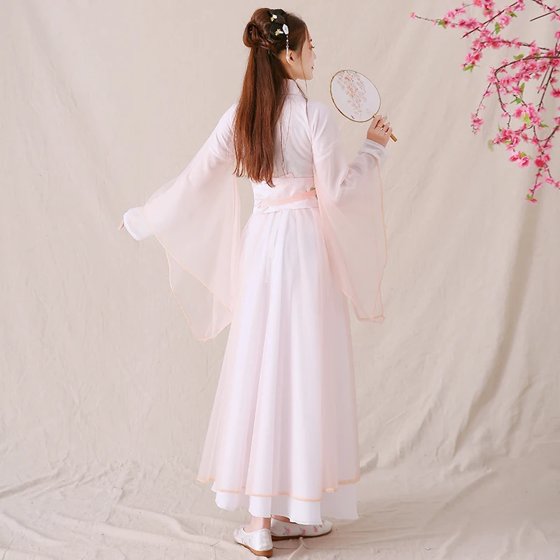 

Women Chinese Style Hanfu Traditional Dance Costume Han Dynasty Princess Clothing Oriental Tang Dynasty Fairy Dresses Outfit