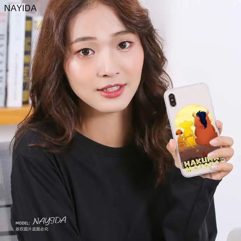 Мягкий чехол для телефона Xiao mi 9 8 mi A1 A2 A3 lite F1 6 5X se для Red mi Note 8 7 6 5 мультфильм фильм лев Король