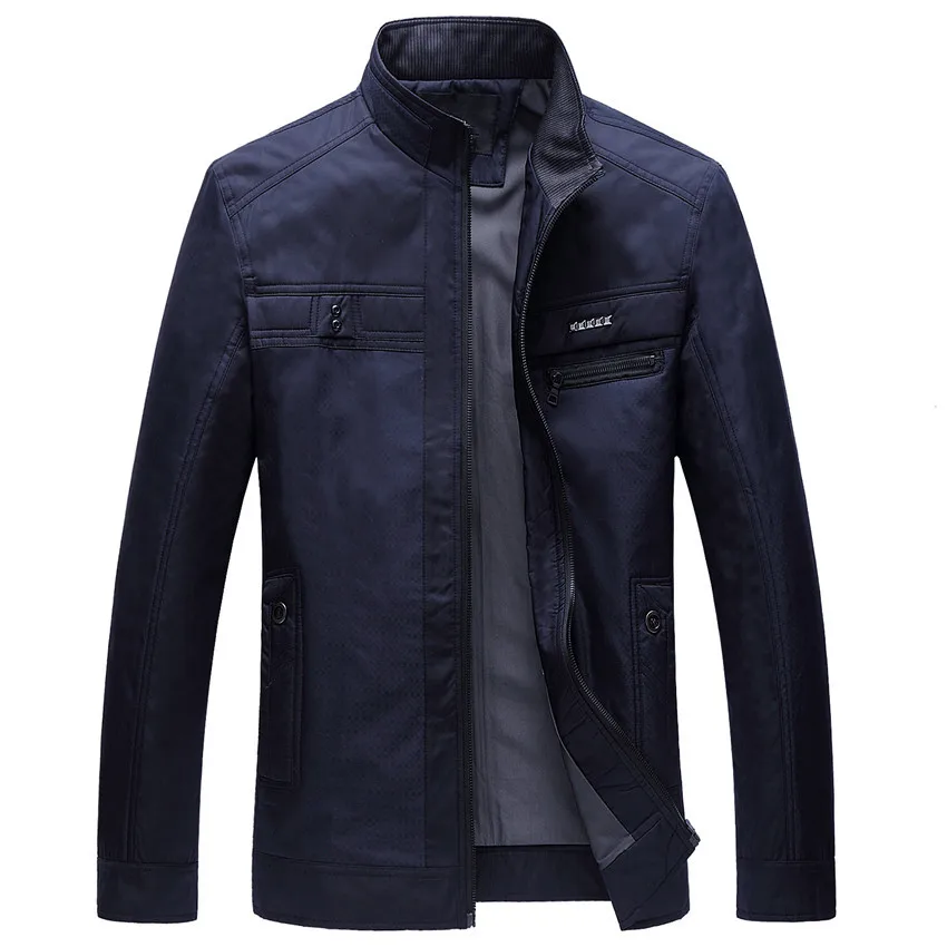 Мужская деловая тонкая куртка новая модная мужская сращивающаяся синяя весенняя