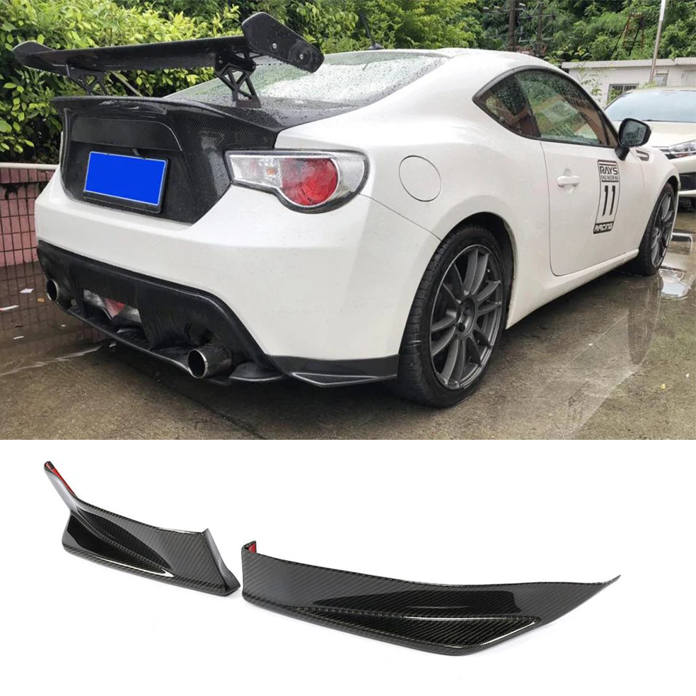 Углеродное волокно передний бампер для губ сплиттеры Subabu BRZ 2017 2018 база TS Sport tech