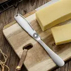 Нож для масла, нержавеющая сталь, резак для сыра, масла с отверстием, многофункциональный нож для вытирания сливок, хлеба, доски для сыра, кухонные гаджеты