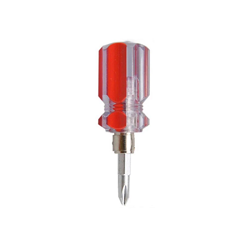 

Mini Dual-use Short Handle Screwdriver Mini Double Headed Screwdriver Double Headed Screwdriver
