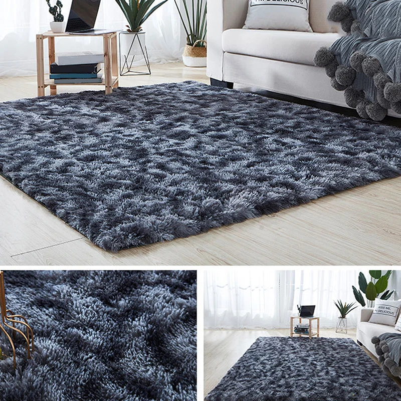

Living Room Carpet Plush Rug Children Bed Room Fluffy Floor Carpets Window Bedside Home Decor Rugs Soft Velvet Mat
