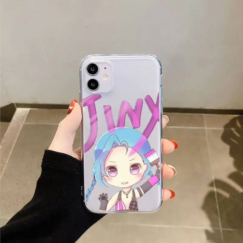 

lol League of Legends Ember Phone Case Transparent for iPhone 11 12 mini pro XS MAX 8 7 6 6S Plus X 5S SE 2020 XR